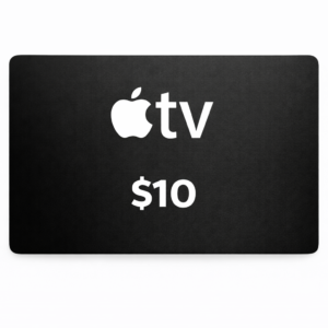 Apple TV+ Gift Card – $10