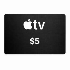 Apple TV+ Gift Card – $5