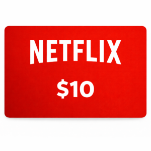 Netflix Gift Card $10