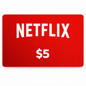 Netflix Gift Card $5