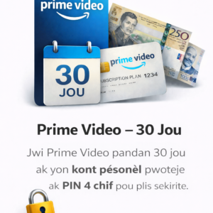 Profil Prime Video – 30 Jou